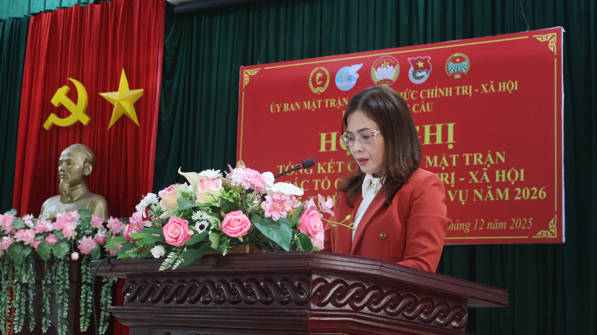 Phường Sông Cầu tổ chức hội nghị tổng kết công tác Mặt trận và các tổ chức chính trị xã hội năm 2025