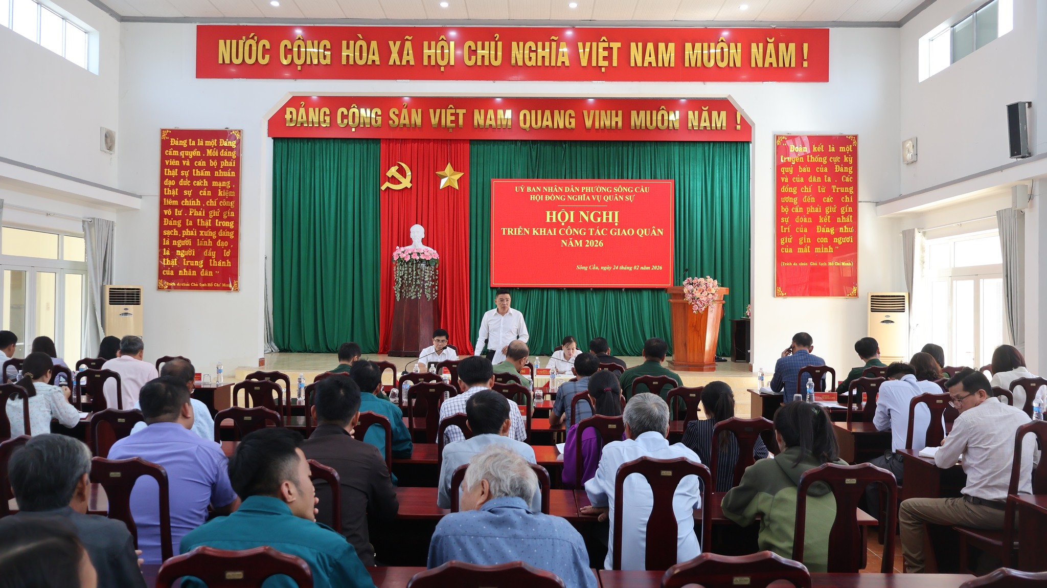 Sông Cầu: Triển khai nhiệm vụ công tác giao quân năm 2026