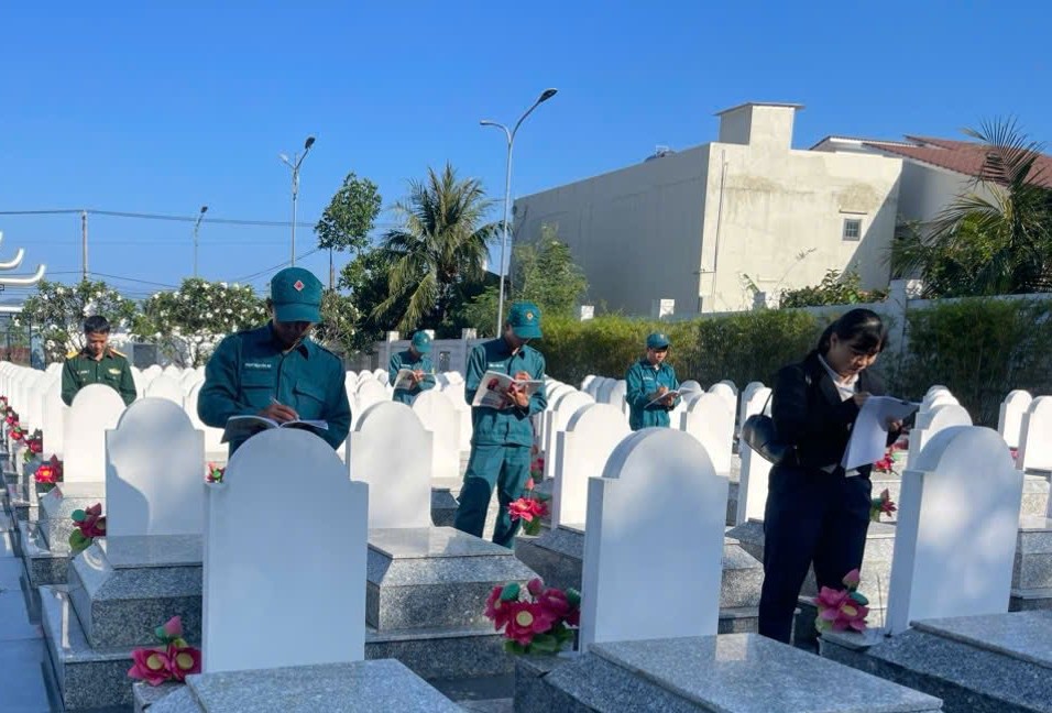 Sông Cầu: Khảo sát, rà soát các mộ liệt sĩ chưa xác định đầy đủ thông tin