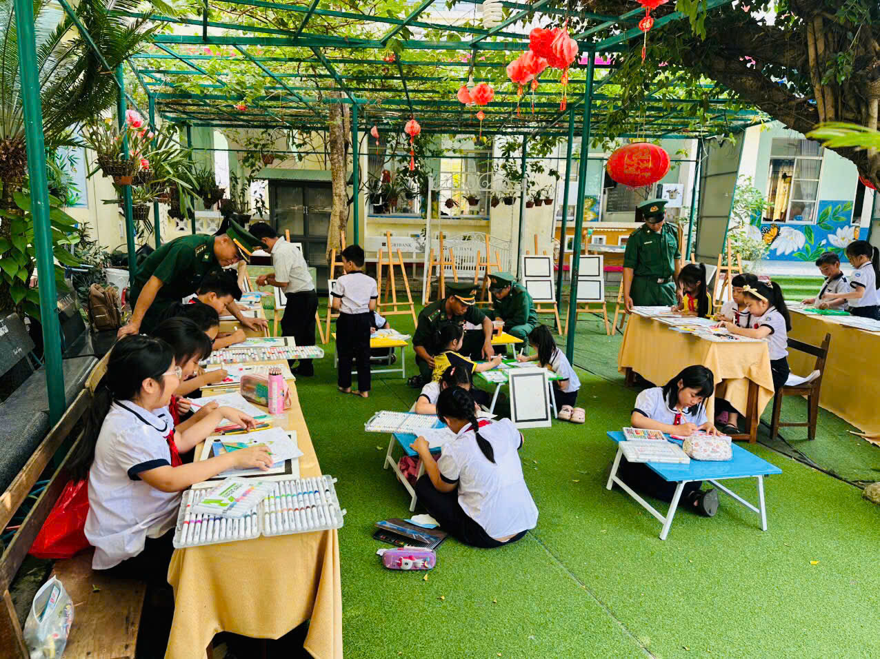 Trường Tiểu học Sông Cầu tổ chức Ngày sách và Văn hoá đọc Việt Nam lần thứ 5