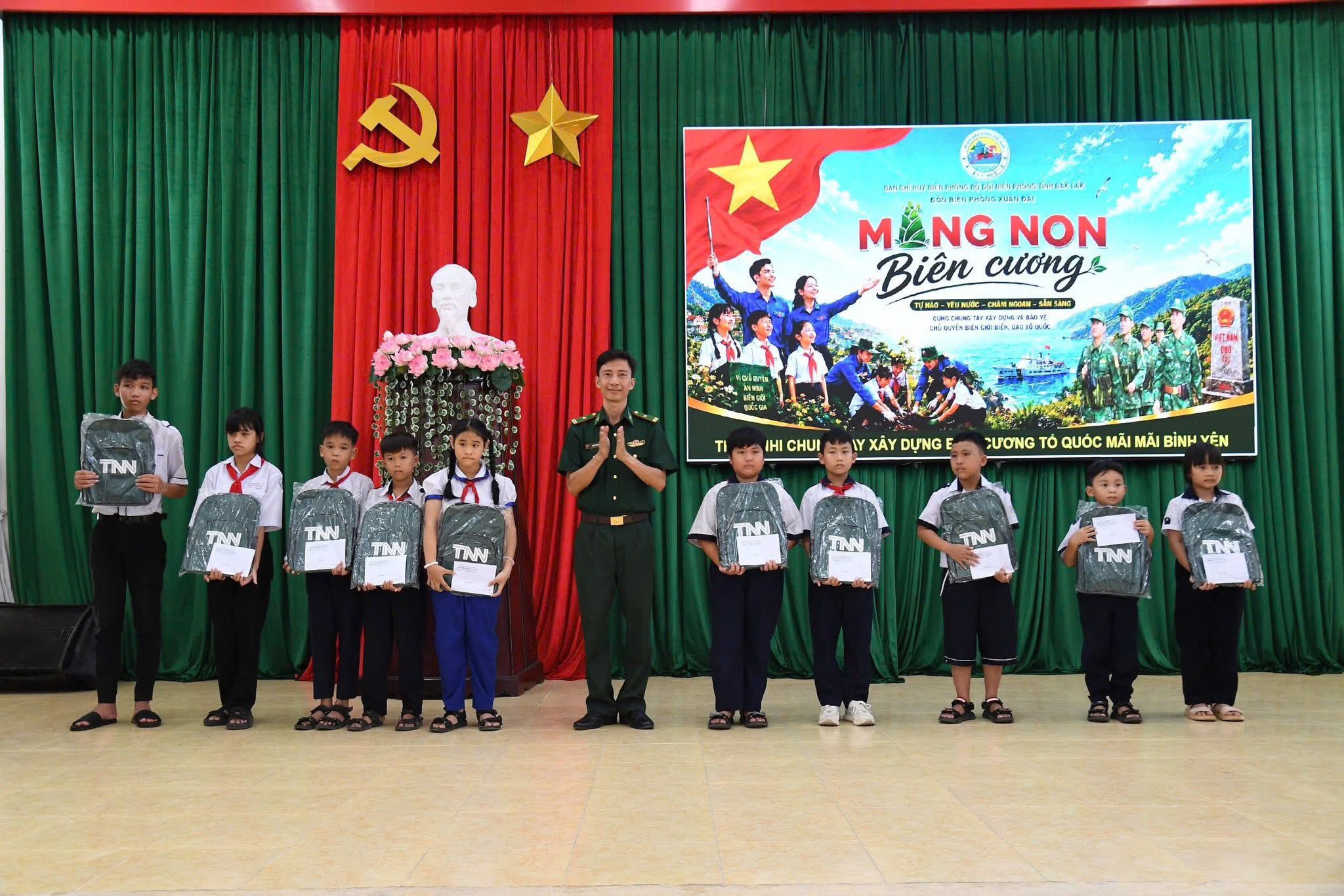 Đồn Biên phòng Xuân Đài tổ chức Chương trình “Măng non Biên cương” năm 2026